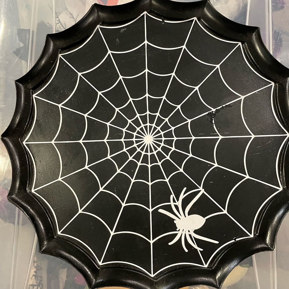 Spiderweb Cake Stand